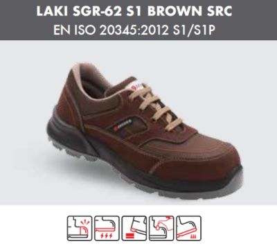 Segura Laki SGR-62 S1 Kahverengi İş Ayakkabısı - 1