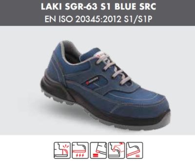 Segura Laki SGR-63 S1 Mavi İş Ayakkabısı - 1