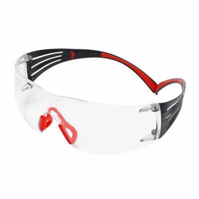 3M SecureFit SF401SGAF-RED-EU Şeffaf İş Koruma Gözlüğü - 1