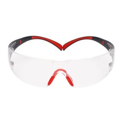 3M SecureFit SF401SGAF-RED-EU Şeffaf İş Koruma Gözlüğü - 2