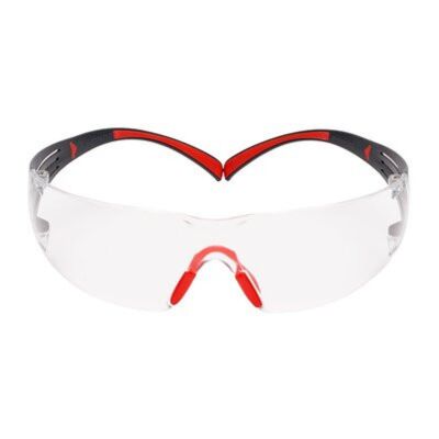 3M SecureFit SF401SGAF-RED-EU Şeffaf İş Koruma Gözlüğü - 2