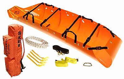 Skedco SK-200-OR Sked Basic Rescue System International Orange Kurtarma Sedyesi - 1