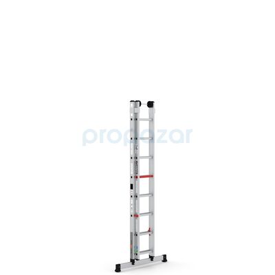 SMART LEVEL Ladder Eğimli Zeminler İçin Merdiven 2x14 Basamaklı - 2