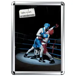 Snapper Alüminyum Çerçeve 25mm Rondo 50x70 - UCN250N0B2X5013 Gri - Snapper Display Ürünleri