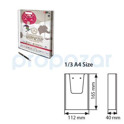 Snapper Duvar Tipi Broşürlük 1:3 A4 UMSD006000X1400 - 2