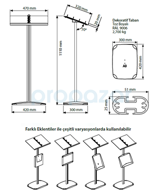 Snapper Folder Menuboard 2XA4 - UDMB2002A4X1400 - 4