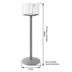Snapper UTBP1S1085 AYAKLI Puzzle Öneri Kutusu 21,6x21,6 cm - UTBP1S1085X1400 - 1