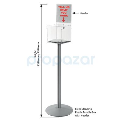 Snapper UTBP1S1085 AYAKLI Puzzle Öneri Kutusu 21,6x21,6 cm - UTBP1S1085X1400 - 2
