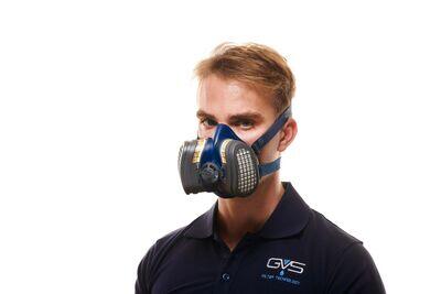 GVS Elipse SPR580 ABEP3 Organik İnorganik Gaz ve Toz İçin Yarım Yüz Maskesi - 8