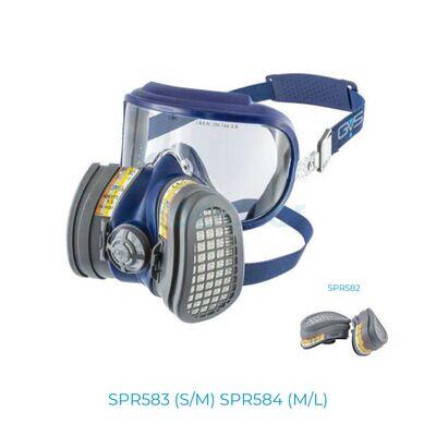 SPR583 ABEP3 Organik İnorganik Gaz ve Toz İçin Tam Yüz Maskesi - 8
