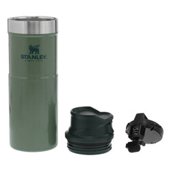 Stanley 10-06439-030 The Trigger-Action Travel Mug 0.47L - 16oz Termos Hammertone Green Yeşil - 1