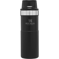 Stanley 10-06439-031 The Trigger-Action Travel Mug 0.47L - 16oz Termos Matte Black Pebble - 1