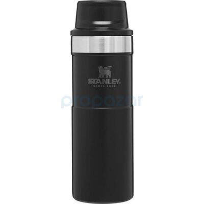 Stanley 10-06439-031 The Trigger-Action Travel Mug 0.47L - 16oz Termos Matte Black Pebble - 1