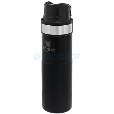 Stanley 10-06439-031 The Trigger-Action Travel Mug 0.47L - 16oz Termos Matte Black Pebble - 2