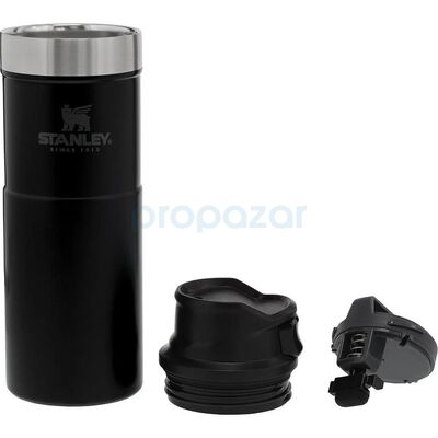 Stanley 10-06439-031 The Trigger-Action Travel Mug 0.47L - 16oz Termos Matte Black Pebble - 3