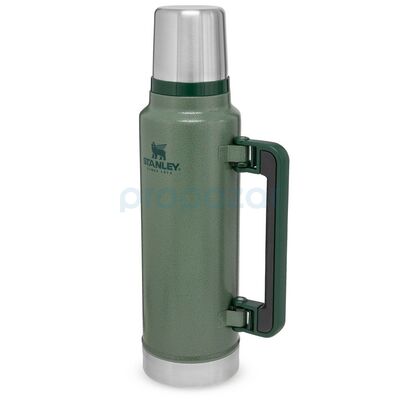 Stanley 10-08265-001 The Legendary Classic Vakumlu Termos 1.4L - 1.5QT Hammertone Green Yeşil - 1