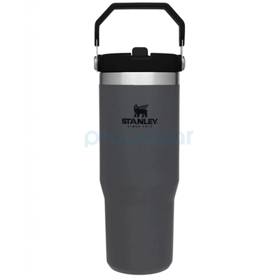 Stanley The IceFlow™ Flip Straw Tumbler 0.89L / 30oz Charcoal - 1