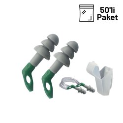 Starline 1409-C Plastik İpli Kulak Tıkacı 50li Paket - 1