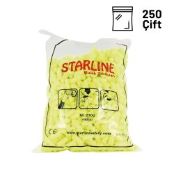 Starline 2306 250 Çift Dökme Kulak Tıkacı - Starline İş Güvenliği Ürünleri
