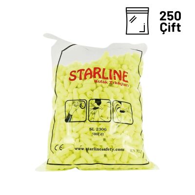 Starline 2306 Dökme Kulak Tıkacı 250 Çift - Kopya - 1