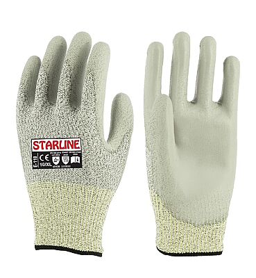 Starline E-118 PU Kaplı Kesilme ve Isı Dirençli İş Eldiveni - 1