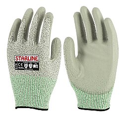 Starline E-121 PU Kaplı Kesilme ve Isı Dirençli İş Eldiveni - Starline