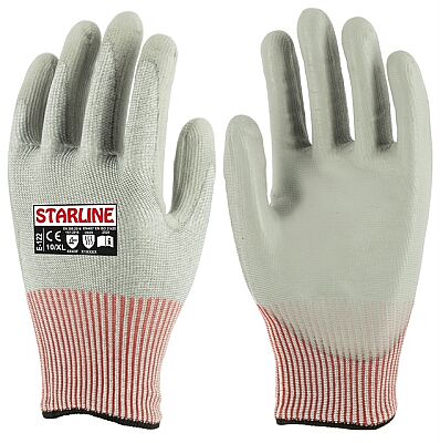 Starline E-122 PU Kaplı F Seviye Kesilme ve Isı Dirençli İş Eldiveni - 1