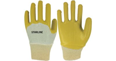 Starline E-251 Sarı Nitril İş Eldiveni - 1
