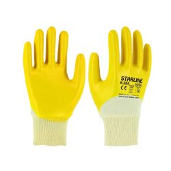 Starline E-304 Sarı Nitril Eldiven - 12li Paket - 2