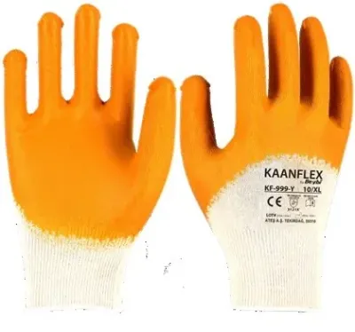 Starline KF-999 Y Sarı Nitril İş Eldiveni 12’li Paket | Güçlü Kavrama & Dayanıklılık - 2