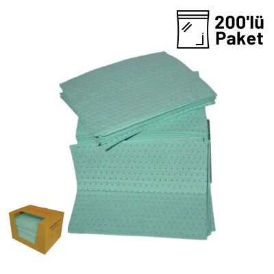 NC-4050-200 Kimyasal Emici Ped 40x50 cm 200’lü - 1