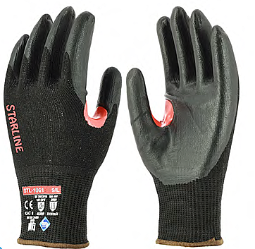 Starline STL-1061 Köpük Nitril Kaplı Kesilmeye Dirençli İş Eldiveni - 1