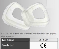 Starline STL-935 Ön Filtre Tutucu - Starline İş Güvenliği Ürünleri