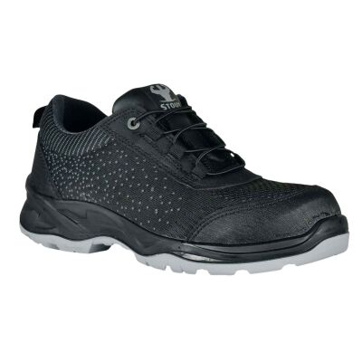 Stout Lunar S1 Kompozit Burun Sandalet Tip Ayakkabı Siyah - 1