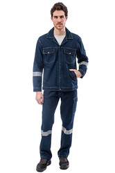 Strong Blue Jean 5116 Kot Takım İş Kıyafeti - 1