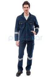 Strong Blue Jean 5116 Kot Takım İş Kıyafeti - Myform İş Kıyafetleri