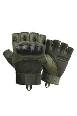 Taktik Kısa Eldiven Motosiklet Bisiklet Outdoor ve Kamp İçin - 1