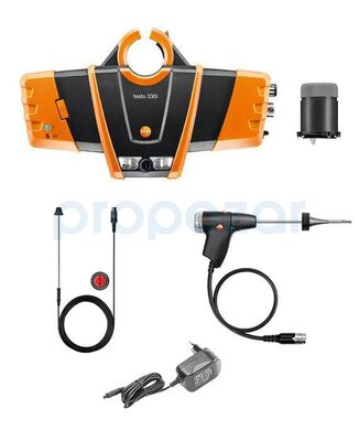 Testo 330i Temel Set - Baca Gazı Analiz Cihazı Seti - 1