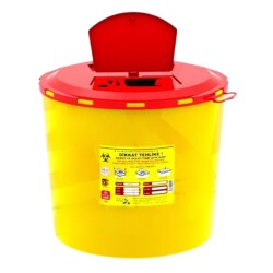 Tıbbi Atık Kutusu 10lt - TA01000 - Telkar Tıbbi Atık Kutusu