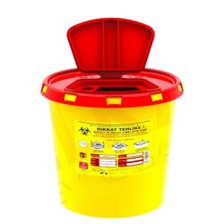 Tıbbi Atık Kutusu 1.5lt - TA00150 - Telkar Tıbbi Atık Kutusu