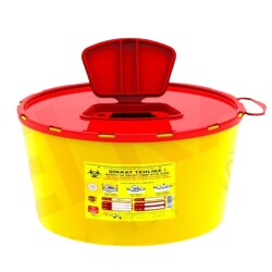 Tıbbi Atık Kutusu 3lt - TA00310 - Telkar Tıbbi Atık Kutusu