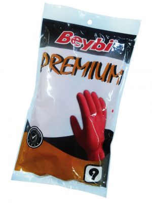 Toptan Kırmızı Bulaşık Eldiveni - Beybi Premium (200çift) - 2