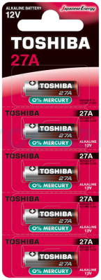 Toshiba 27A Bp Alkalin Pil 5'li - 1