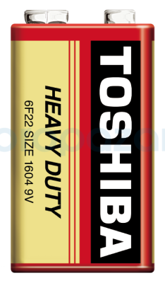 Toshiba 6F22KG 9 Volt Pil 1'li - 1
