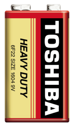 Toshiba 6F22KG 9 Volt Pil 1'li - Toshiba Piller