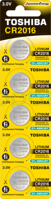 Toshiba CR 2016 Lithium Pil 5'li - 1
