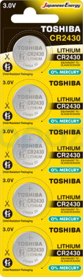Toshiba Cr 2430 Lithium 5'li Pil - 1