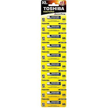Toshiba LR03 Alkalin AAA Pil 10’lu Paket - 1