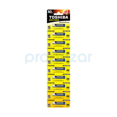TOSHIBA LR03 KARTELA ALK.İNCE PİL 10LU - 1