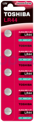 TOSHIBA LR44 ALKALİN PİL 5Lİ - 1